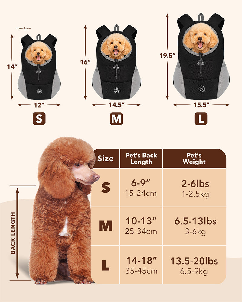 The Voyager - Dog/Cat Backpack Carrier - For Small/Medium Pets
