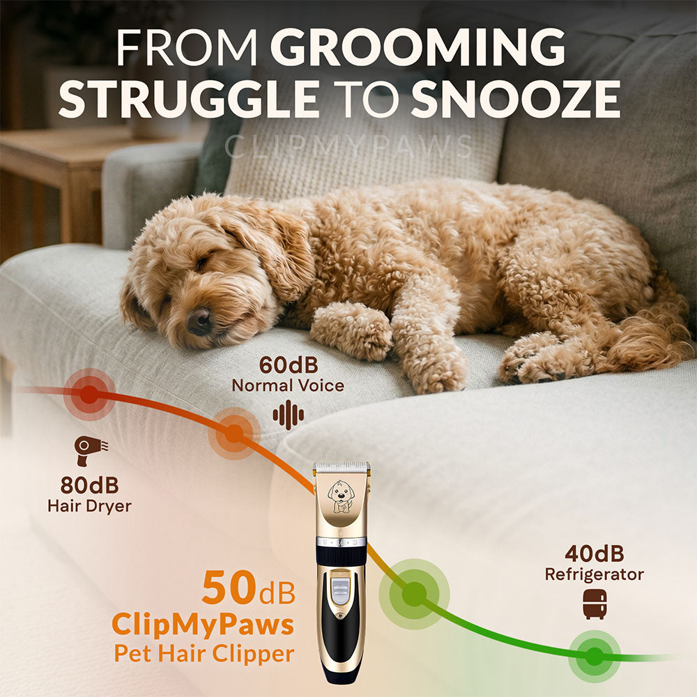 The Original World's Quietest Pet Hair Clipper