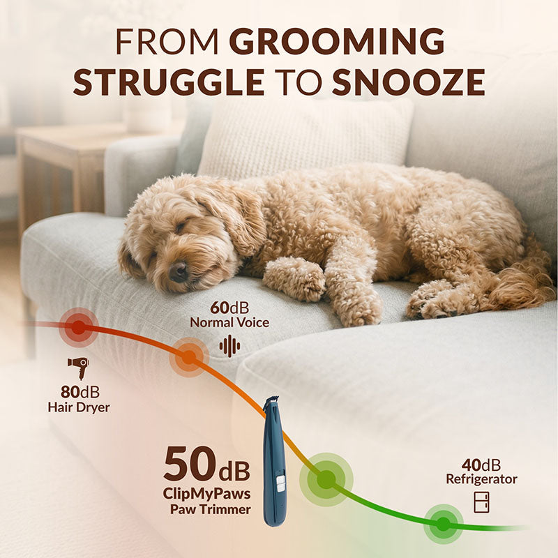 Silent Pet Paw Hair Trimmer